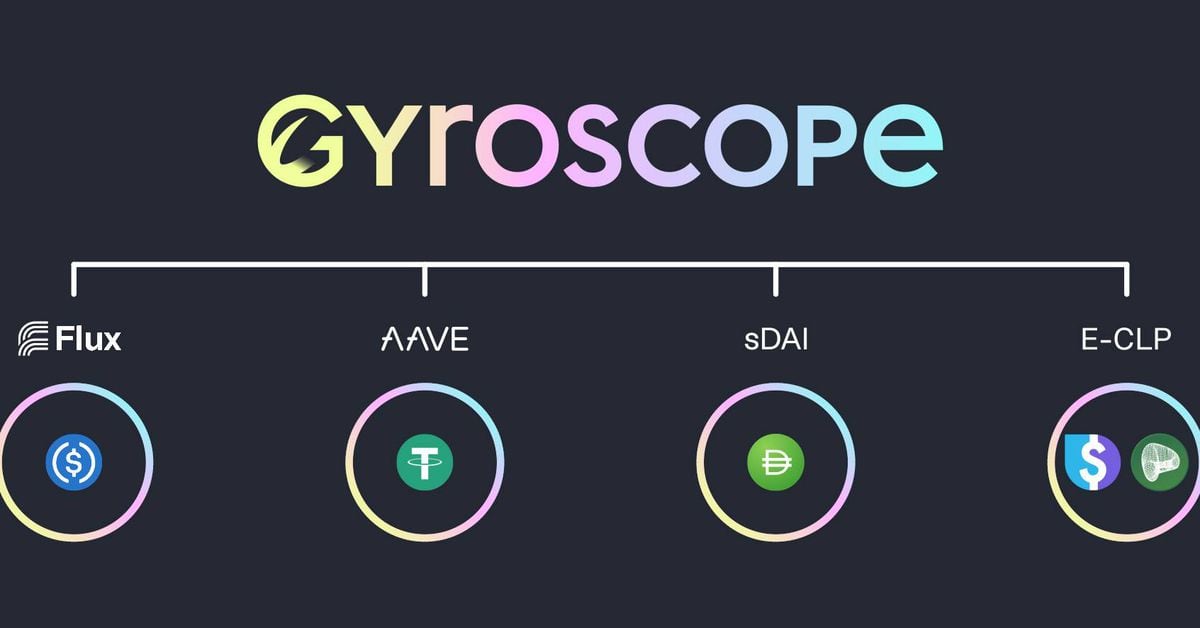 GYD stablecoin is backed by various yield-generating stablecoin strategies (Gyroscope)