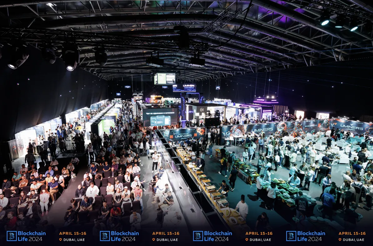 Blockchain Life 2024 Thunderstruck in Dubai