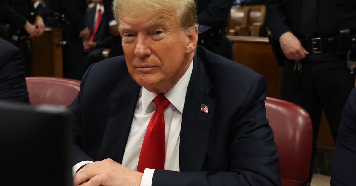 Week-over-week, the probability of Trump winning is down around three percentage points, to 54%. But on May 31, the day a jury convicted Trump of felony crimes, it lost only one percentage point.