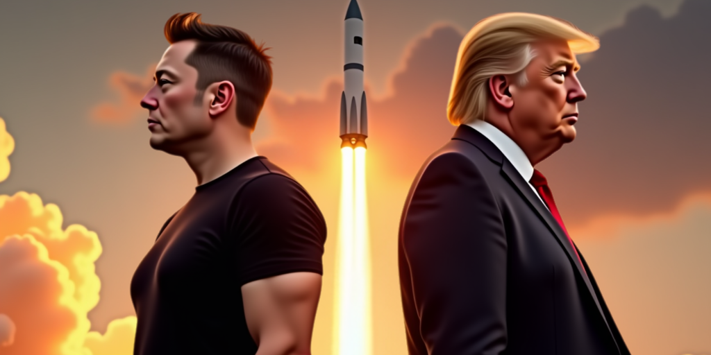 President Trump Calls Mars Mission ‘Manifest Destiny’ in Nod to Elon Musk’s SpaceX