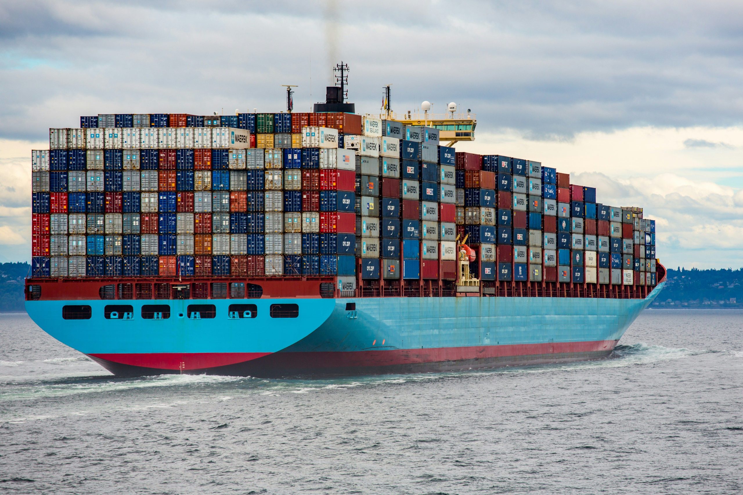 International trade ship