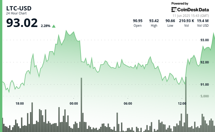 Litecoin Rebounds, Holds Firm on Positioning for Potential ETF
