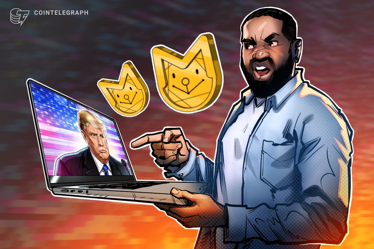 Trumps deny involvement in Trump-branded memecoin wallet