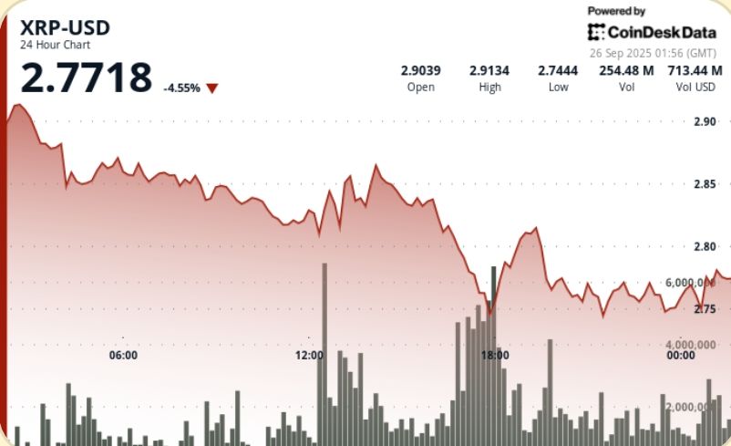 Slides 6% as Bitcoin Drop Slashes Bullish Sentiment